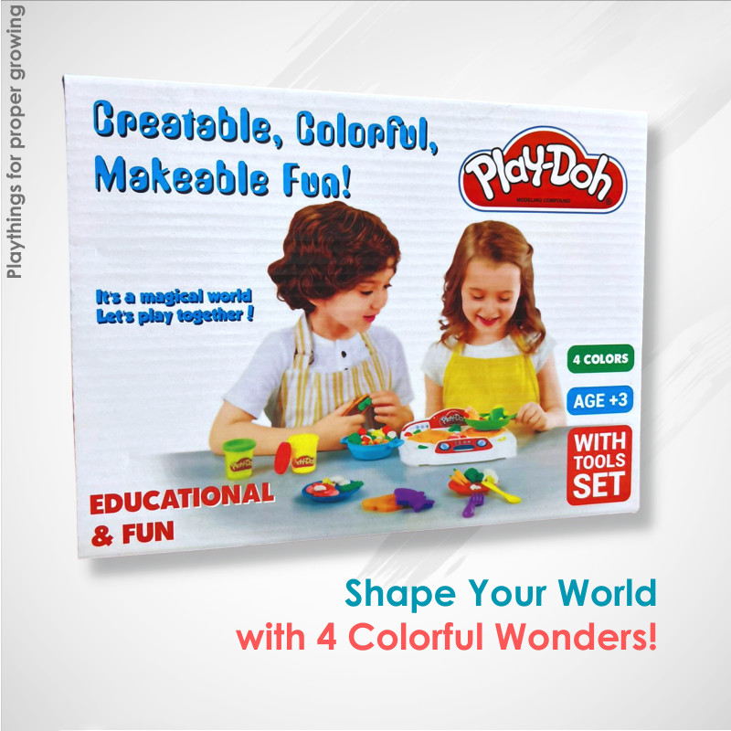 4 Color Play-Doh