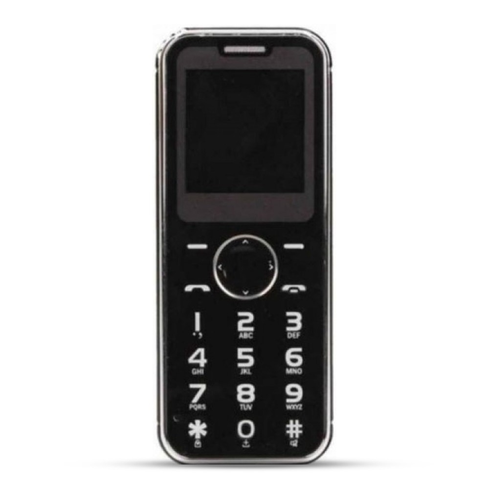 SUPER SLIM A1-B CARD PHONE DUAL SIM - BLACK