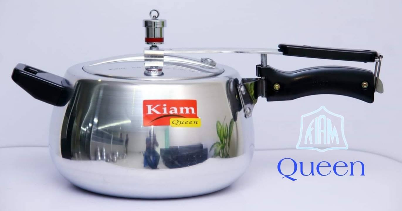 Kiam Queen White Pressure Cooker - Induction Button