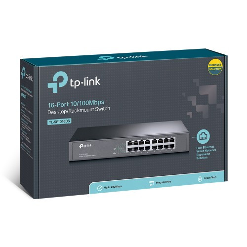 TP-Link TL-SF1016DS 16-Port 10/100 Mbps Switch ( Warranty 1-Year )