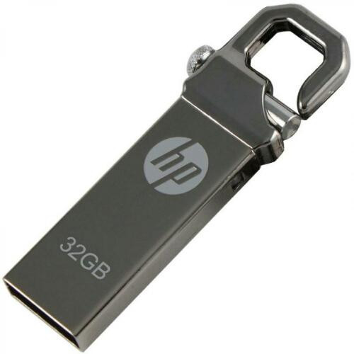 HP 32GB Steel Body Key Ring Style USB Pen Drive