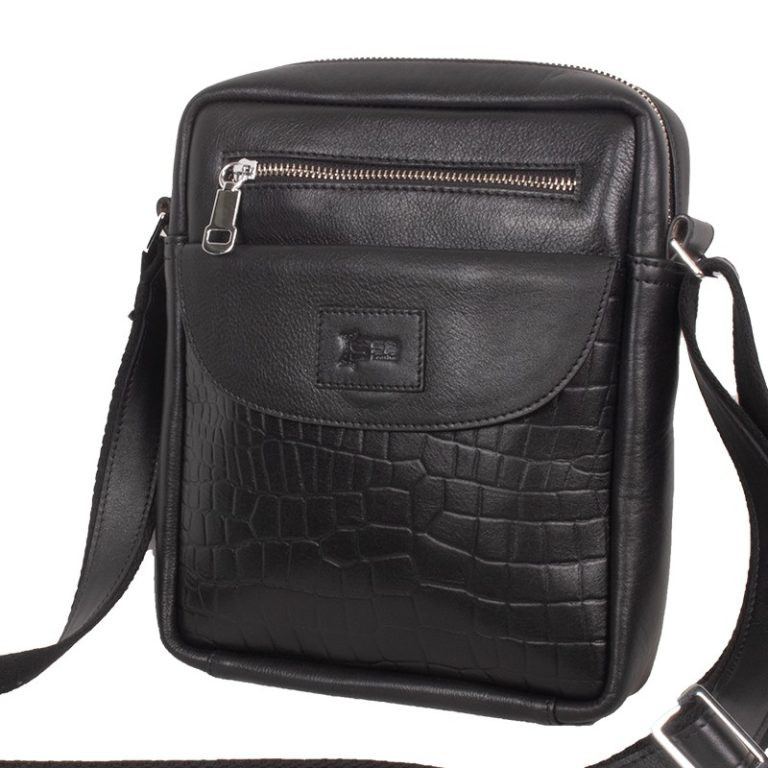 Croco Premium Leather Messenger Bag SB-MB63