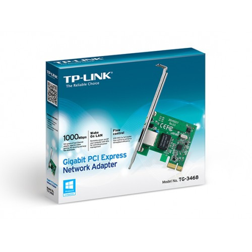 TP-Link  TG-3468 Gigabit PCI Express Network Adapter ( Warranty 1-Year )