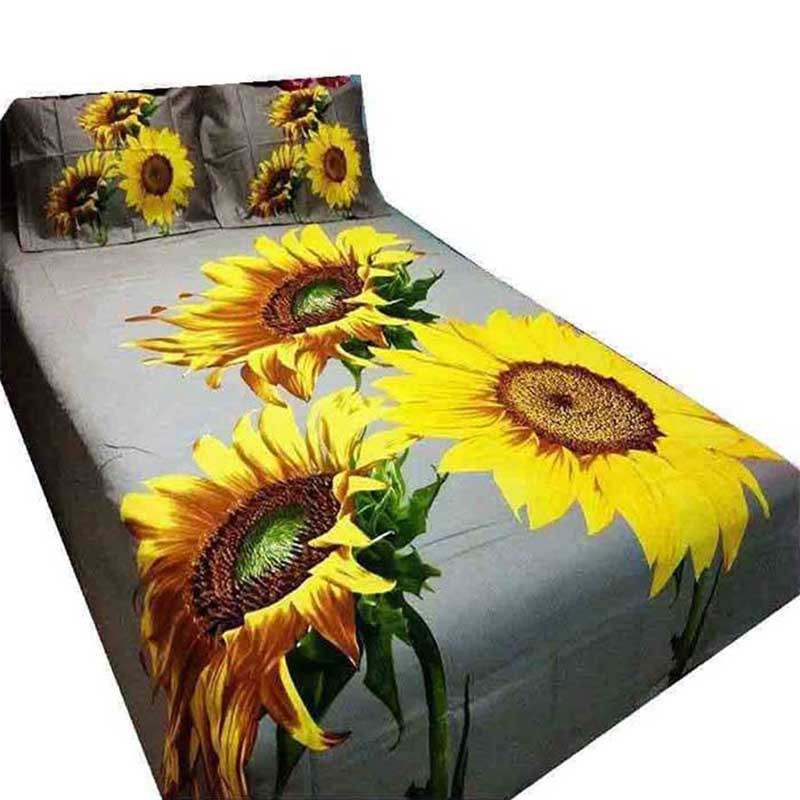 King Size Hometex Home Bed Sheet Set