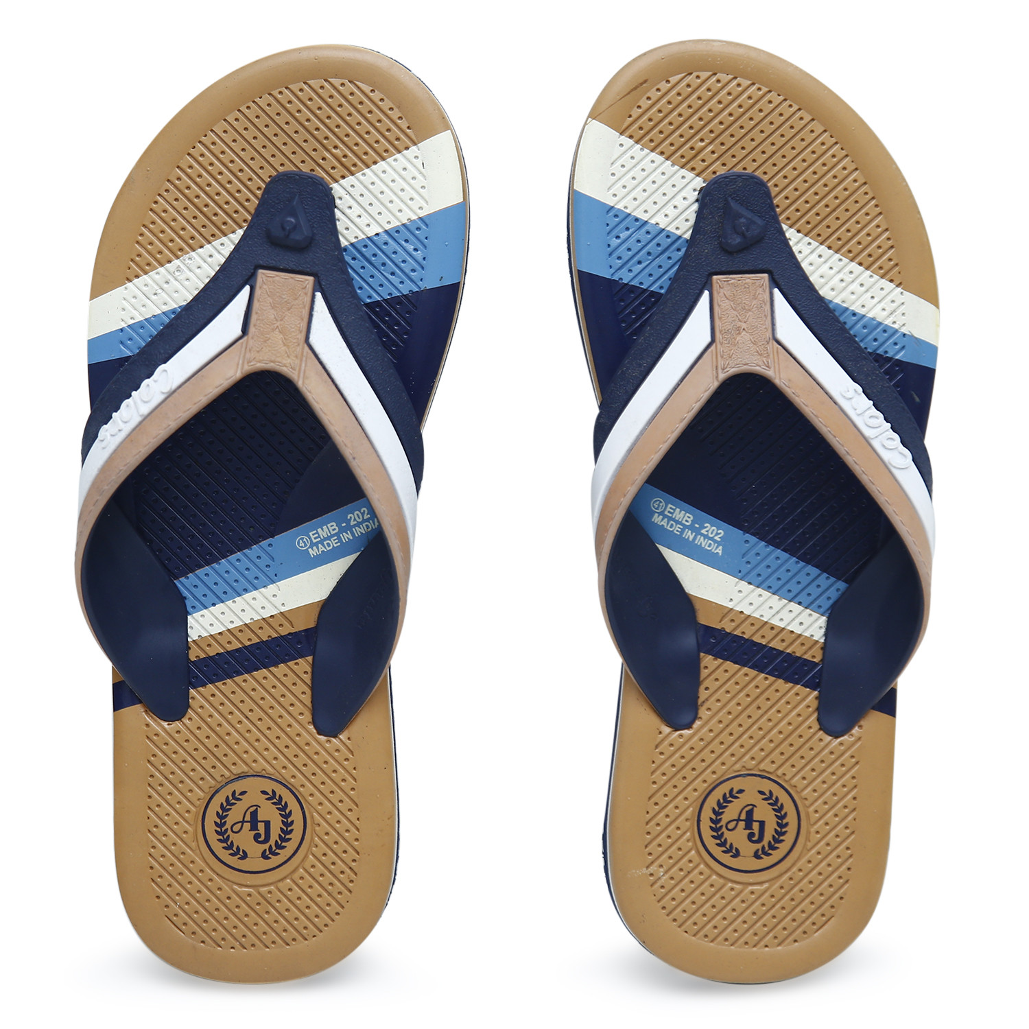 Ajanta Colors Men's Hawai Sandals