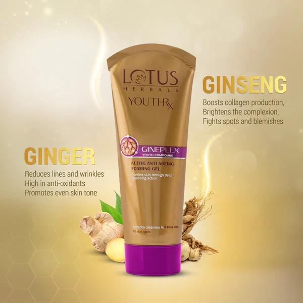 Lotus Herbals YouthRx Active Anti Ageing Foaming Gel 100g