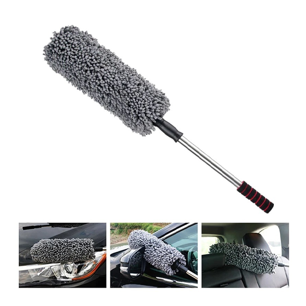 High Quality Microfiber Round Duster For car