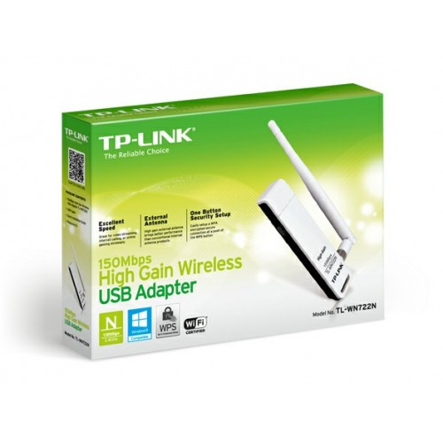 TP-Link  TL-WN722N 150Mbps High Gain Wi-Fi USB Adapter