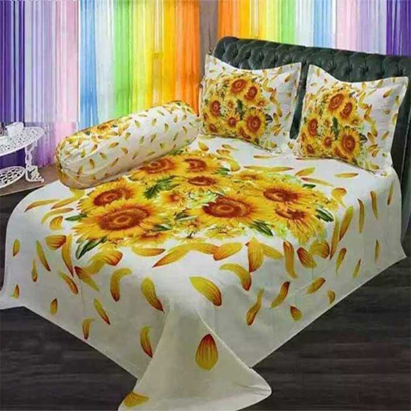 King Size Hometex Home Bed Sheet Set