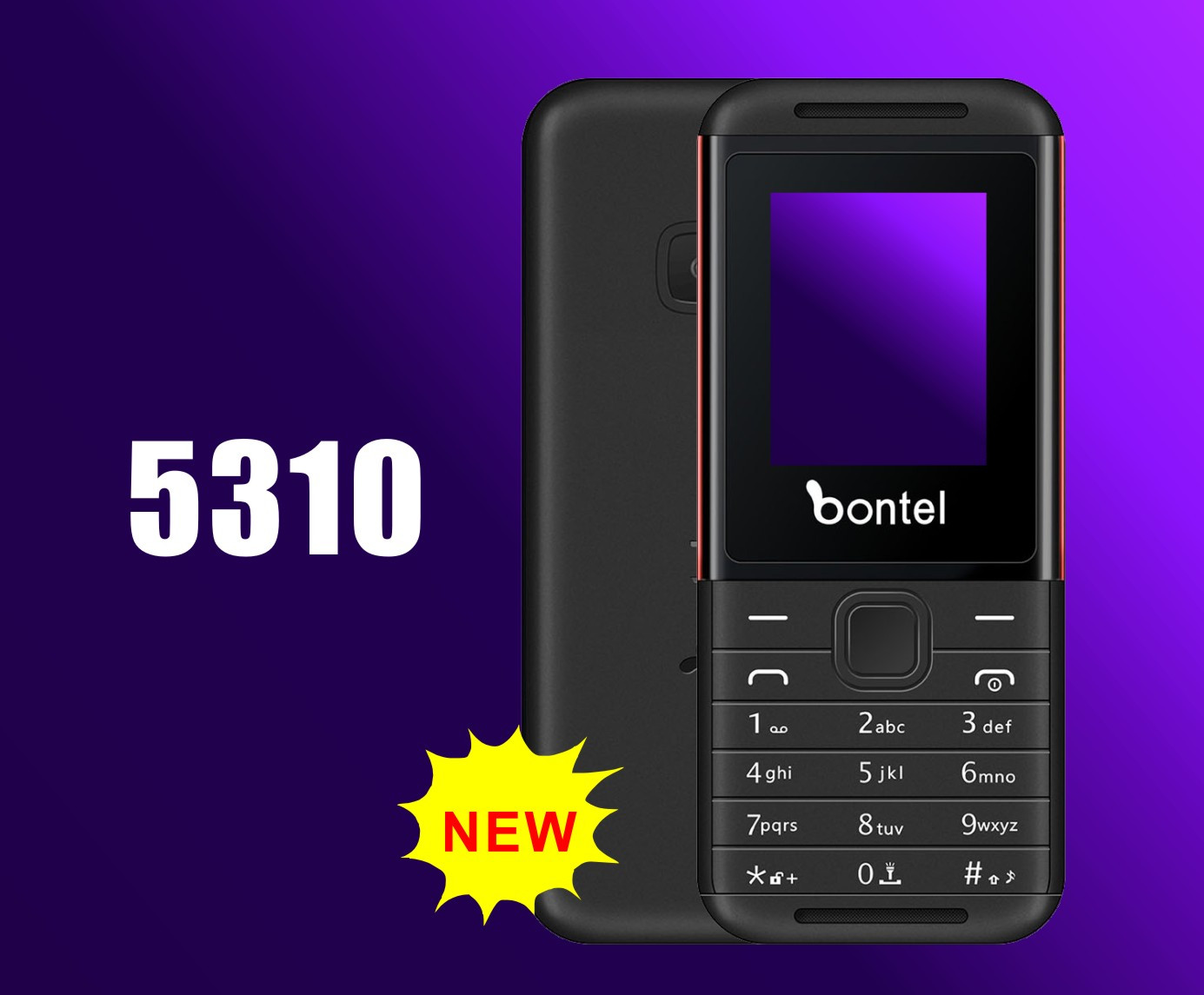 BONTEL 5310 DUAL SIM FIRST CHARGING PHONE