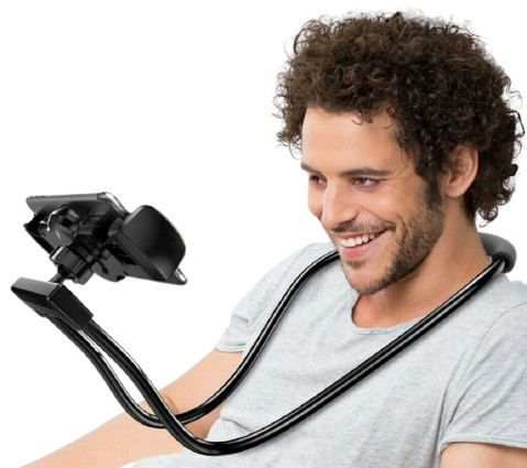 360 Degree Rotatable Neck Mobile Phone Holder