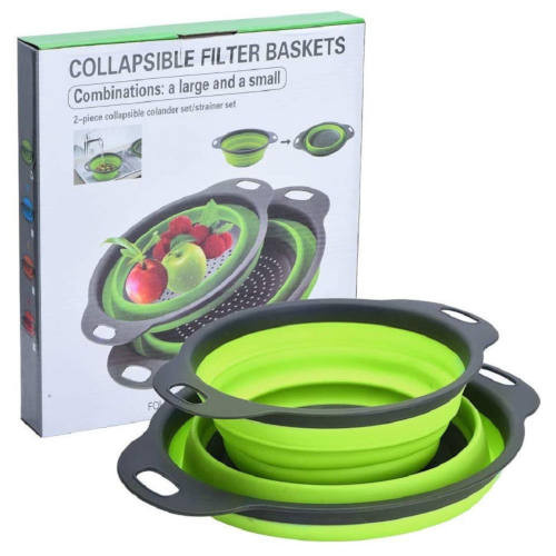 2-Piece Collapsible Filter Basket